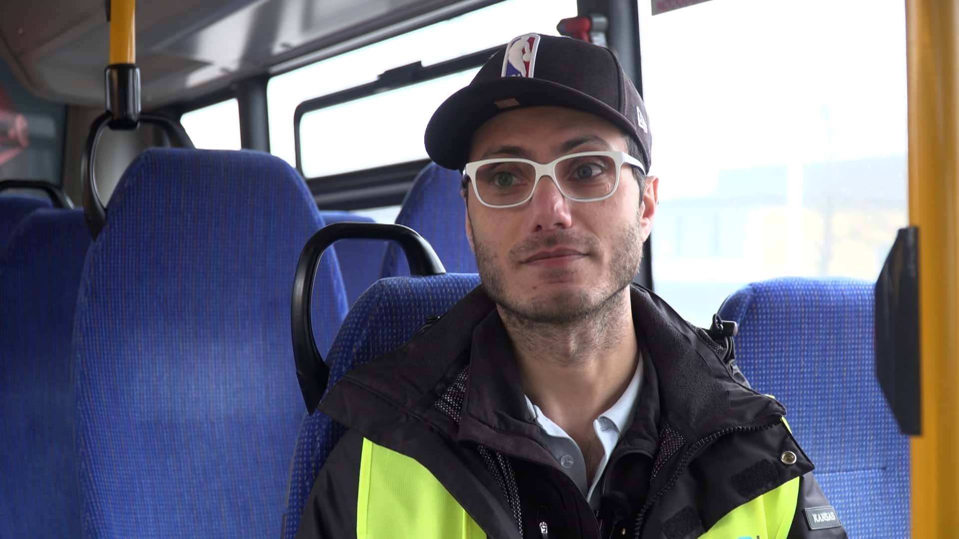 Portræt af Ali buschauffør i København